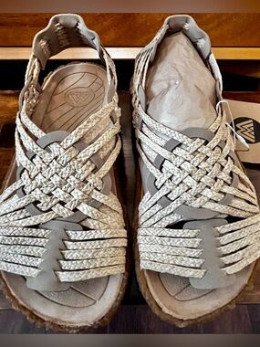 Malibu Braided Taupe Canyon Women’s Sandals - Casual Comfort